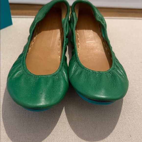 Tieks Clover Green Flats Sz 11 - Picture 5 of 8